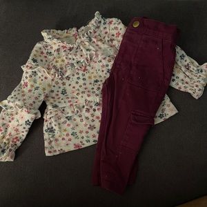 2 piece set shirt and pants